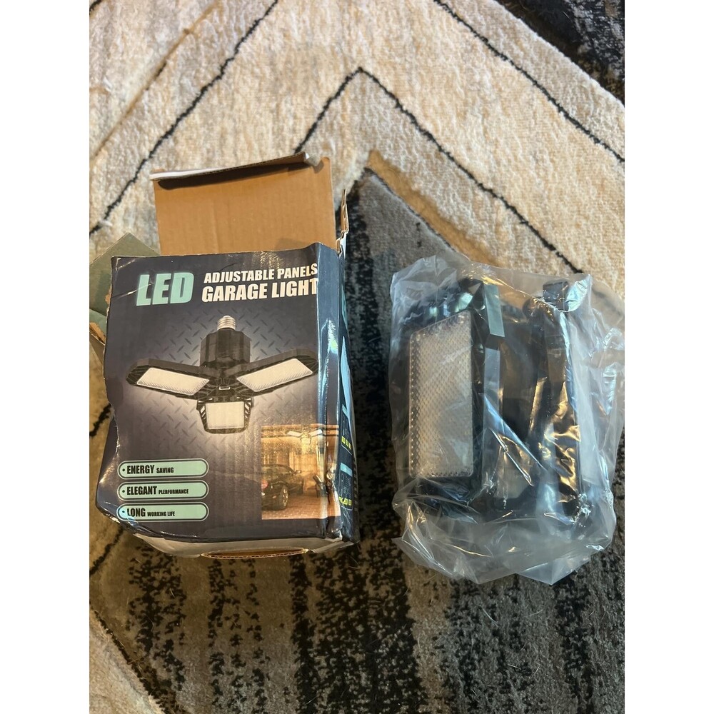 LED Adjustable Panels Garage Light - Energy Saving, Elegant Performance